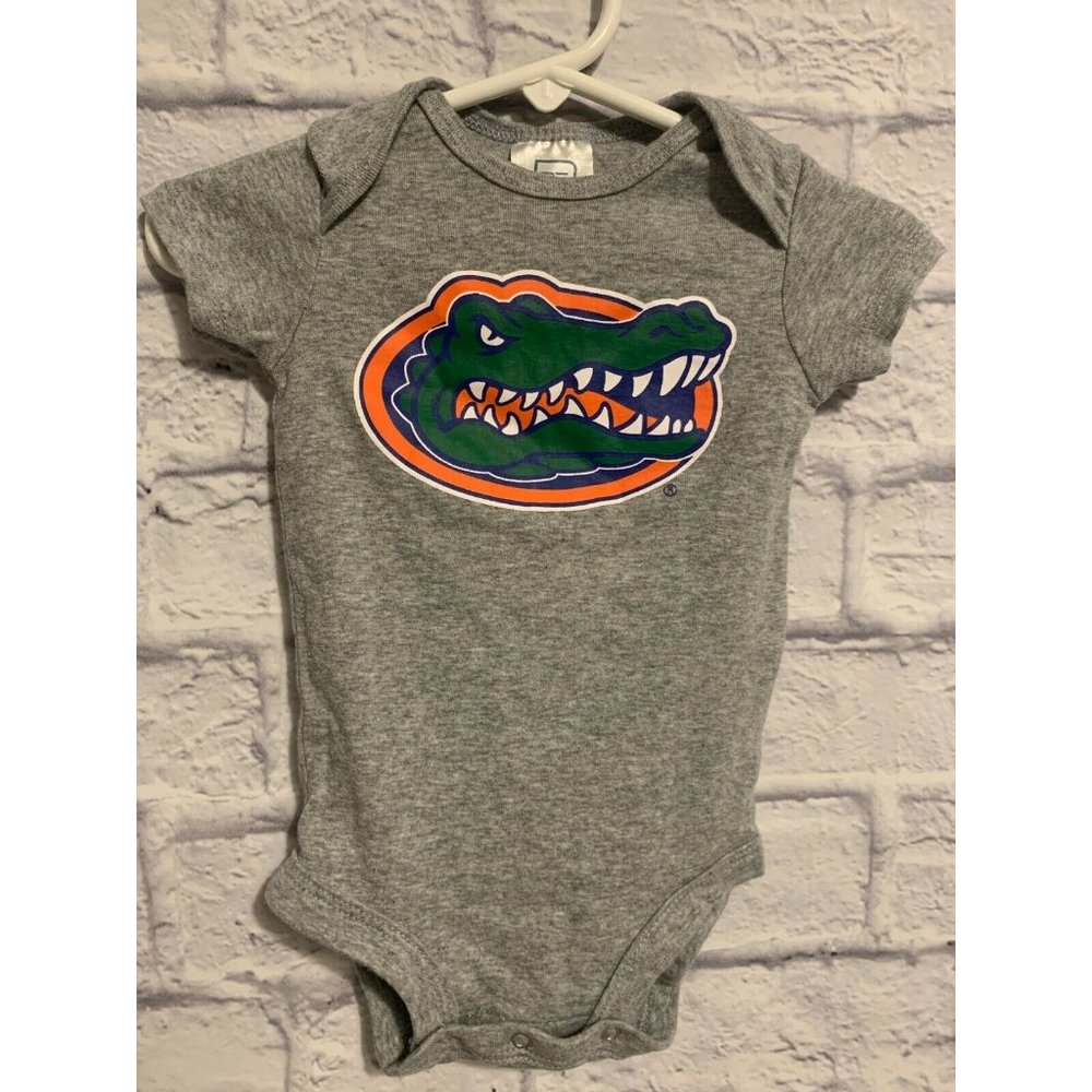 Gray Florida Gators one Piece 6-9 months
